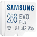 Samsung Evo plus MicroSDXC 256GB + SD adapter
